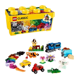Lego Classic Medium Creative Set Da Costruzione Scatola Di Mattoncini - 10696 Nuovo_regno Uk