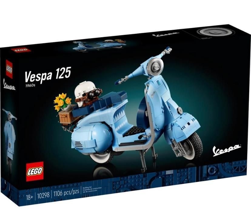 Lego Icons 10298 Vespa 125 Nuovo Speciale Collezionisti Expert 18+