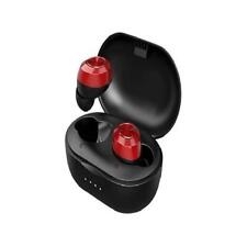 Lenovo Auricolari Bluetooth Per Smartphone Stereo Con Custodia Rosso Ht10 Red