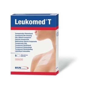 Leukomed T Medicazione Adesiva Trasparente 7,2x5 Cm 5 Medicazioni