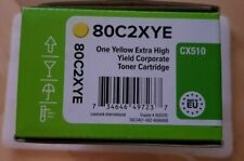 Lexmark 80c2xye Laser Toner For Cx510de - Yellow