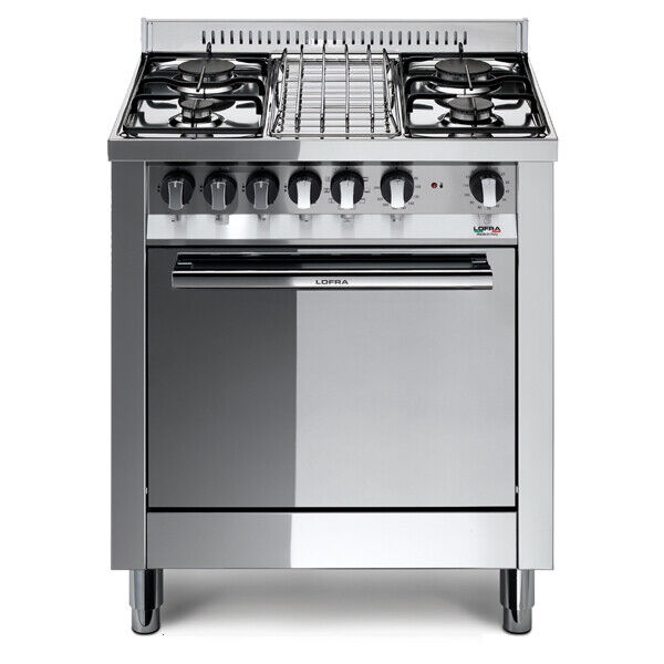 lofra m75mf cucina gas stainless steel a bianco donna