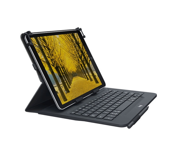 Logitech Universal Folio Cover Ipad O Tablet Con Tastiera Bluetooth Wireless, Pe