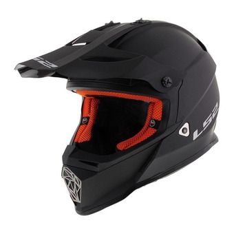 ls2 mx437 fast - casco off-road matt black