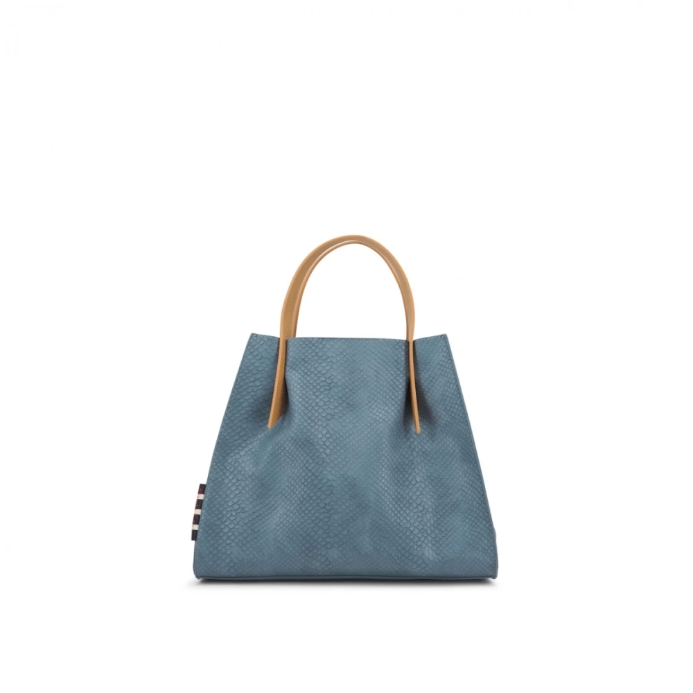 manila grace , handbags blue, , taglia: one size donna