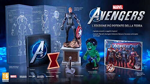 Marvel Avengers L'edizione Piu Potente Della Terra Collectors Edition Per Ps4 Nu