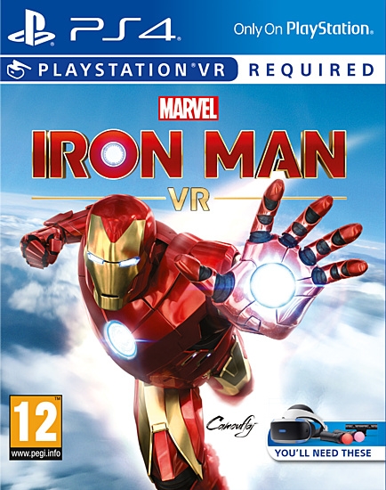 Marvel Iron Man Vr Ps4 Playstation 4 Pal Sigillato