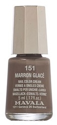 mavala minicolors smalto colore 151 marron glacé 5ml