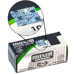 Maxell Pile 364 Sr621sw - 10 Batterie A Bottone