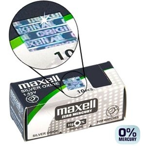 Maxell Pile 377 Sr626sw - 10 Batterie A Bottone
