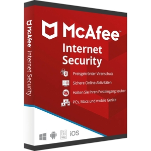 Mcafee Internet Security 2024 - 1 Pc / 1 Anno