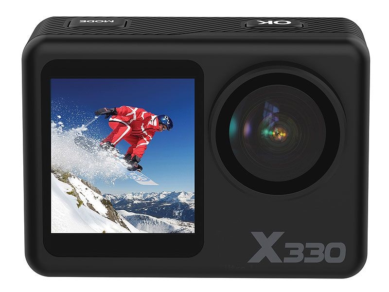 Mediacom Sportcam X330 Dual Action Cam Dual 4k 30 Fps Wi-fi Waterproog 30 Mt Ang