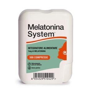 melatonina system 300 compresse 1 mg