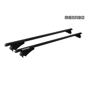 Menabo Tiger Black Barre Da Tetto Flush Rails 120cm (rail Integrati) Made In