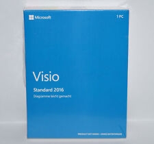 Microsoft Visio 2016 Standard - Tedesco - Versione Completa Pkc