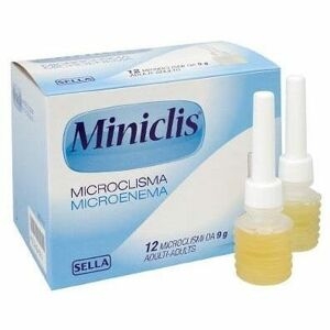 miniclis adulti 9 g 12 microclismi
