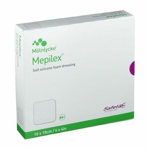 molnlycke health care mepilex medicazione in schiuma di poliuretano 10x10 cm 5 pezzi donna