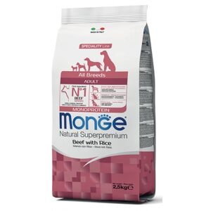 Monge All Breeds Monoproteico Manzo E Riso 12 Kg