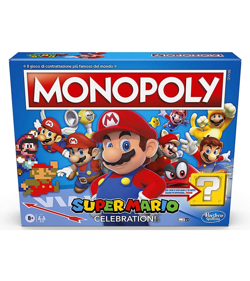 monopoly super mario - celebration - gioco da tavolo