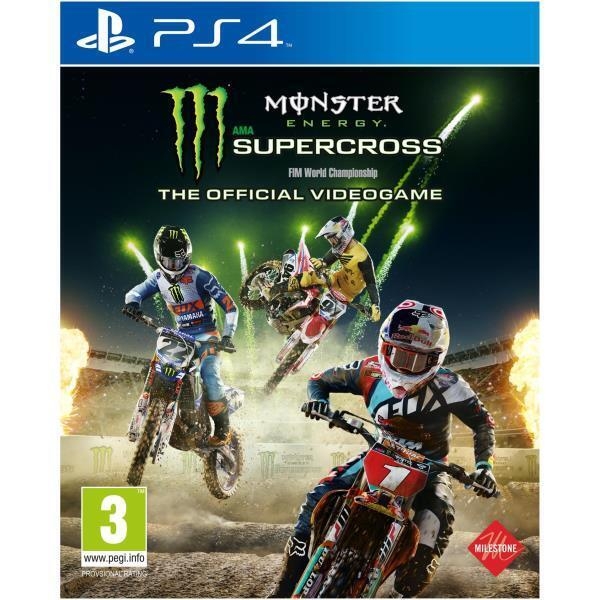 Monster Energy Supercross Motocross (guida / Racing) Ps4 Playstation 4 1024995