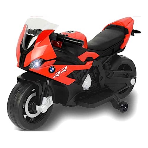 Moto Cavalcabile Da Corsa Bmw 12 V Colore Rosso
