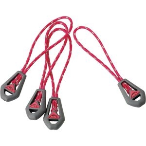 Msr Universal Zipper Pulls - Accessorio Tenda Red/black