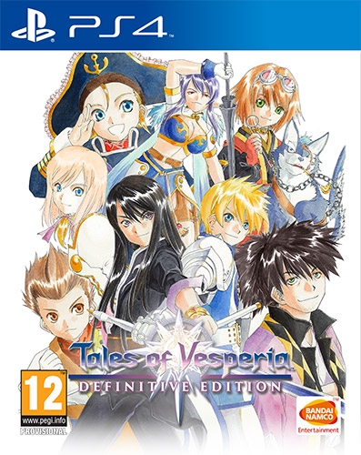 namco tales of vesperia: definitive edition ps4 playstation 4