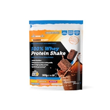Named Sport 100% Whey Protein Shake Integratore Proteico Gusto Choco Brownie 900