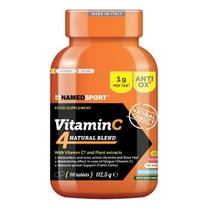 Named Sport Vitamin C4 Natural Blend Vitamina C Da 1 Gr 3 X 90 Cpr Rosa Canina