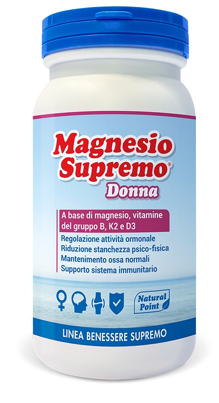 Natural Point Magnesio Supremo Donna 150g +magnesio Supremo Limone 150g Omaggio 