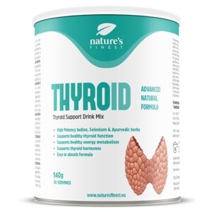 Natures Finest - Nutrisslim Thyroid - Supporto Tiroide - Per Bevanda Gusto Limone - 140g