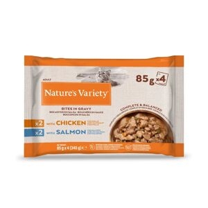 Natures Variety Nature's Variety Cat Multipack 4x85g Mix Carne E Pesce