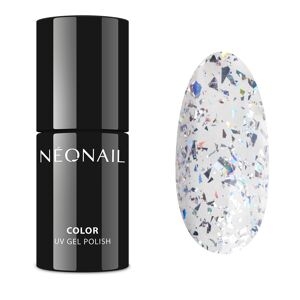 Neonail - Maxi Confetti Smalti Gel 7.2 Ml Argento Unisex