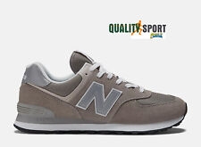 New Balance Classic Ml 574 Evg Uomo Sneaker Grigio Sport Casual Scarpe Nuovo