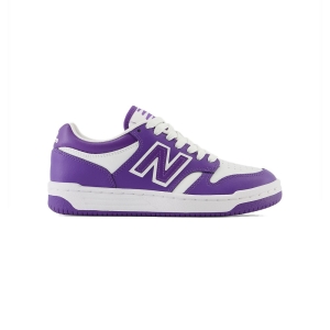 new balance gs 480 lea bianco viola - scarpe ginnastica bambina eur 37 / us 4,5 donna