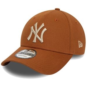 New York Yankees New Era 9forty League Essenziale Marroncino Cappello Baseball