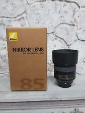 Nikon Nikkor Af-s 85mm F/1.8g Obiettivo