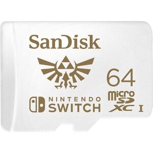 Nintendo Swicht Sandisk 64gb Micro Sdxc Espansione. Nuova Sigillata!