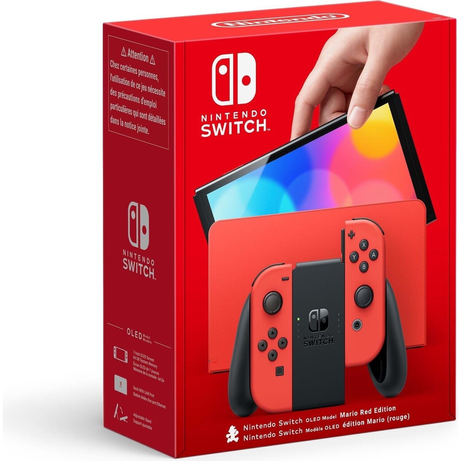 Nintendo Switch - Oled Model Mario Red (nintendo Switch)