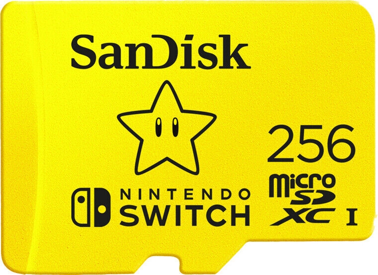 Nintendo Switch Sandisk - Microsdxc Nintendo Switch 256gb Acc Nuovo