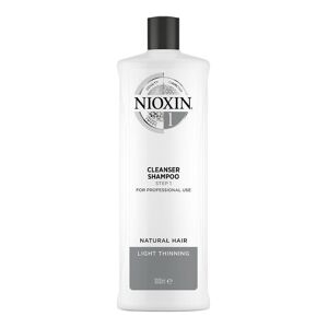 Nioxin - Diradamento Avanzato Dei Capelli Naturali System 1 Shampoo 1000 Ml Unisex