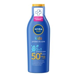 Nivea Sun Kids Protect&care Latte Solare Spf50+ Per Bambini 200 Ml