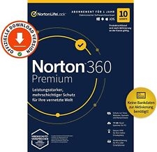 Norton 360 Premium - 10 Dispositivi 1 Anno Android, Ios, Pc/mac Download Versione Completa