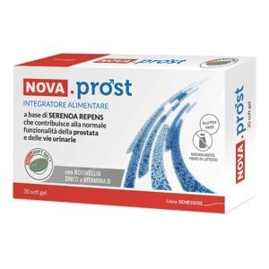 Nova Prost 30 Soft Gel. Integratore Con Serenoa Repens
