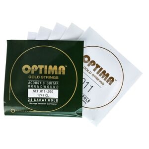 Optima Gold Strings Set Custom Light .011-.050