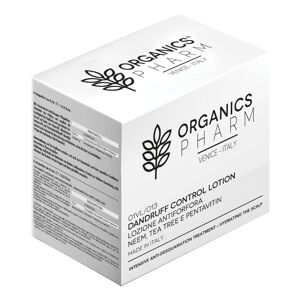Organics Pharm Dandruff Control Lotion Neem Oil Tea Tree And Pentavin 6 Fiale...
