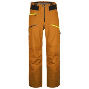 Ortovox 3l Deep Shell - Pantaloni Scialpinismo - Uomo Orange Xl