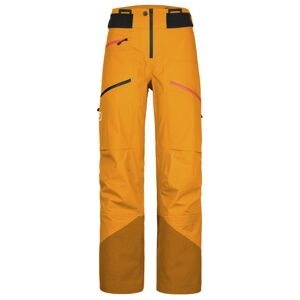 Ortovox 3l Deep Shell Pants - Pantaloni Scialpinismo - Donna Orange M