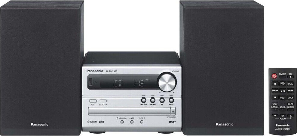 Panasonic 547243 Panasonic Sc-pm250beg Microsistema Audio Per La Casa Nero, Arge