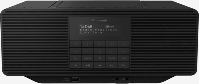 Panasonic Rx-d70bteg-k Radio Digitale C, (dab Bluetooth, Rete & A Batterie